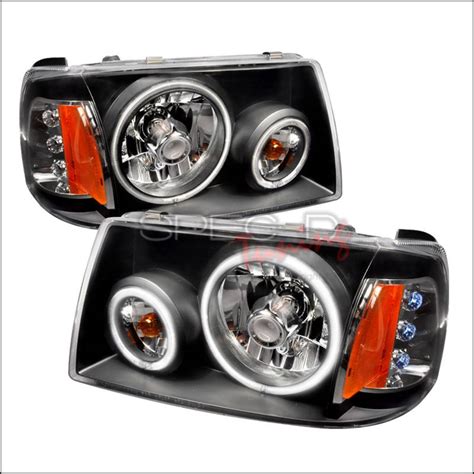 Ford Ranger Spec D Ccfl Halo Euro Headlights Black Lh Ran Jm Ks