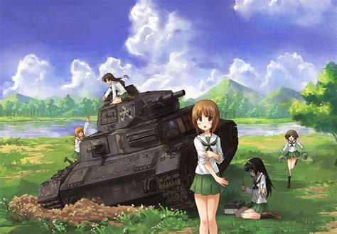 Girls Und Panzer Wallpapers Wallpaper Cave