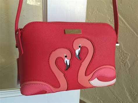 Kate Spade Hanna Take A Walk On The Wild Side Flamingo Crossbody Kate Spade Purses Crossbody