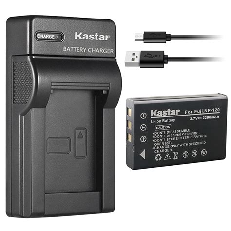 Kastar Battery Slim Charger For Fuji Np Fnp Fujifilm Finepix