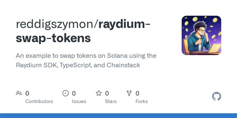 GitHub - reddigszymon/raydium-swap-tokens: An example to swap tokens on ...