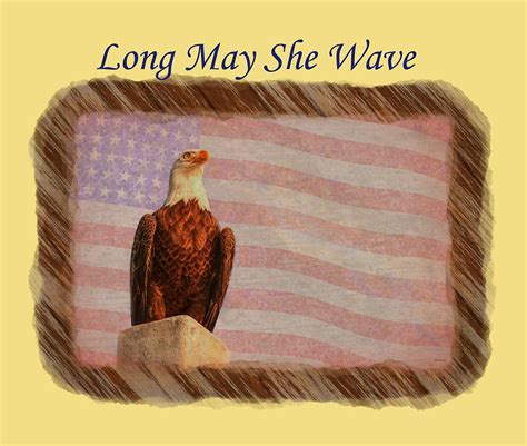 Long May She Wave Photograph By John M Bailey Fine Art America