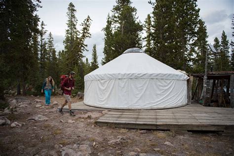 Yurt Camping in the Uinta Mountains | White Pine Touring