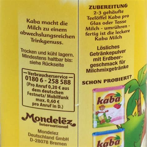 Kakaopulver Kaba Fit Erdbeere 400g