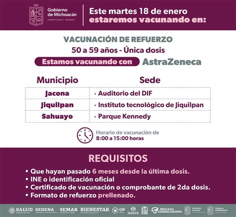 Salud Aplican Refuerzo De Inmunización Anti Covid 19 A Personas De 40