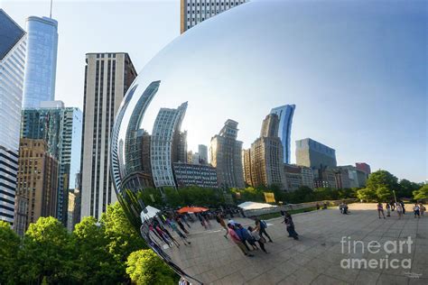 Chicago Bean Reflection Photograph By Jennifer White Fine Art America