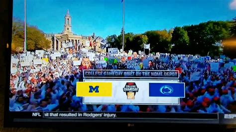 College Gameday Intro Penn State Youtube