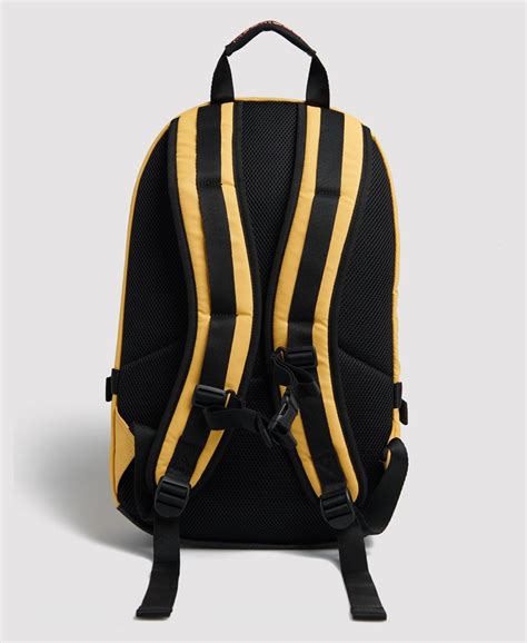 Mens Slim Line Tarp Rucksack In Yellow Superdry
