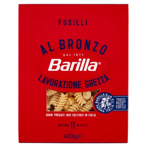 Barilla Bronzo Fusilli 400g