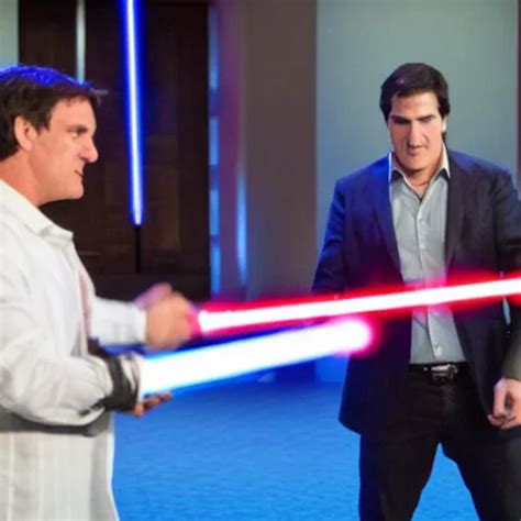 Aleksandar Vucic And Vojislav Seselj Lightsaber Battle Stable