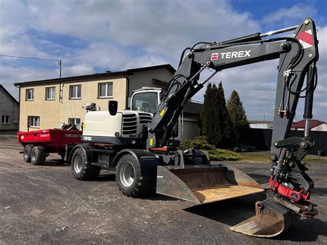 Koparka Terex Tw Bez Dpf Przyczepa Rototilt Sztuk Osprz Tu