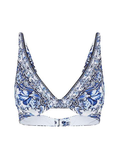 Womens Floral Underwire Bikini Top Eureka Shopping