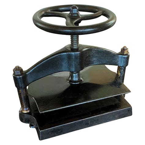 Vintage Carved Wood Screw Press For Sale At 1stdibs