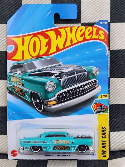 Hot Wheels Art Cars TIKI TIME Custom Chevy Aqua Kustomkollector