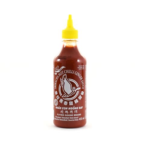 Flying Goose Sriracha Ginger 455ml Buy Online At Sous Chef Uk