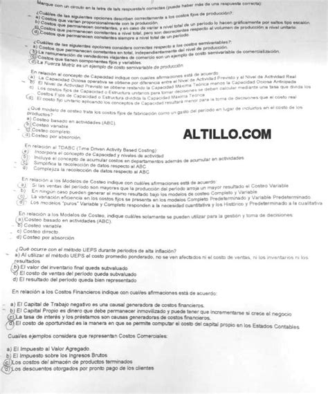 1º Parcial A Gestión y Costos Lambertucci 2023 Cs Económicas UBA