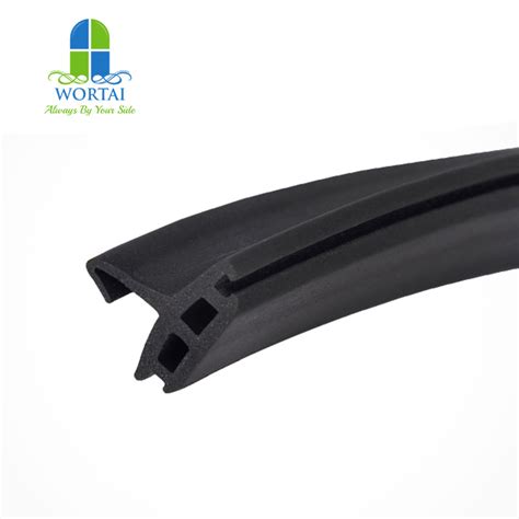 Epdm Extruded Rubber Seal Stripping For Aluminum Window And Glass