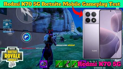 Redmi K Fortnite Mobile Gameplay Test Redmi K Fortnite Test