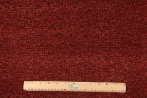 7 8 Yard Barrow Chenille Upholstery Fabric In Russet