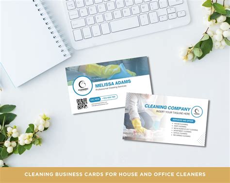 Cleaning Lady Business Card Template Office Cleaning Business Cards ...