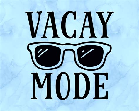 Vacay Mode Decal Etsy