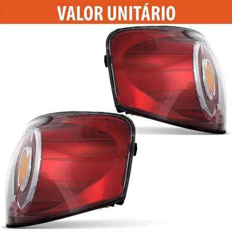 Lanterna Traseira Spacefox 2007 2008 2009 2010 Bicolor Canto R 163