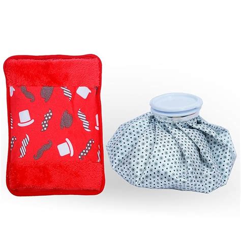 AVA HomeLine Hot Water Bag Electric Lit And Ice Pack Bag For Pain Relief Inch Combo