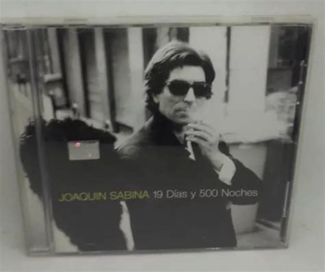 Joaquín Sabina 19 Días Y 500 Noches Cd Seminuevo A Mercadolibre