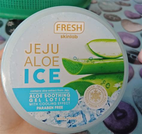 Solved Fresh Skinlab Jeju Aloe Ice Optin Contains Aloe