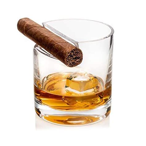 Whiskey Glass Cigar