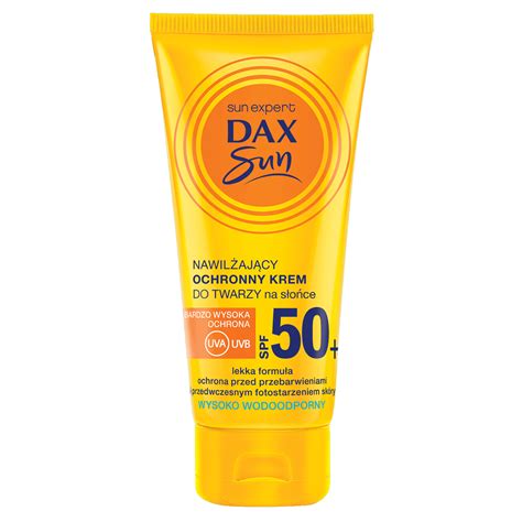 Dax Sun Ochronny Krem Do Twarzy SPF 50 50ml Opalanie Kremy