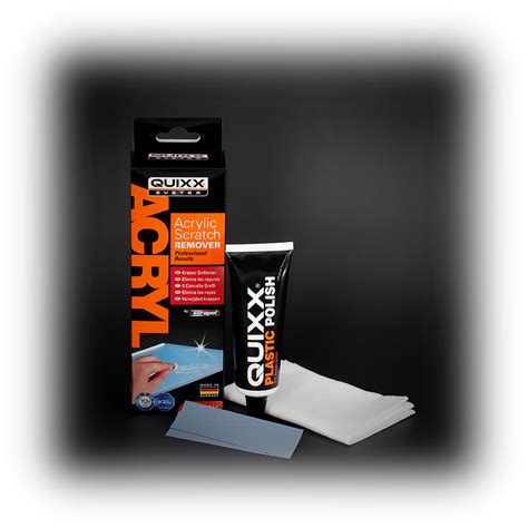 Acrylic Scratch Remover QUIXX Repair It Yourself