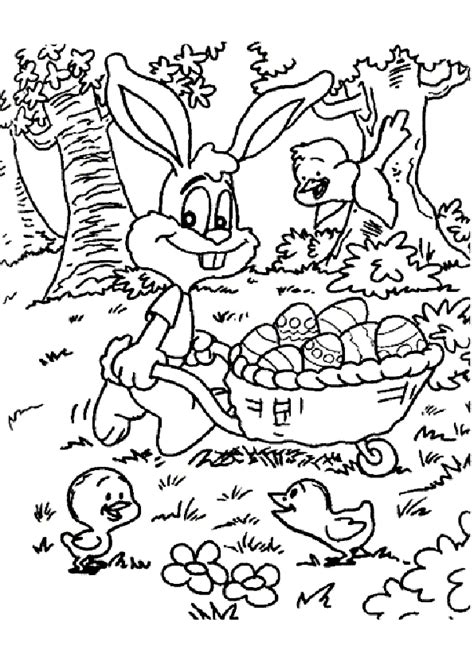 Coloriage Lapin Paques 17 Sur Hugolescargot