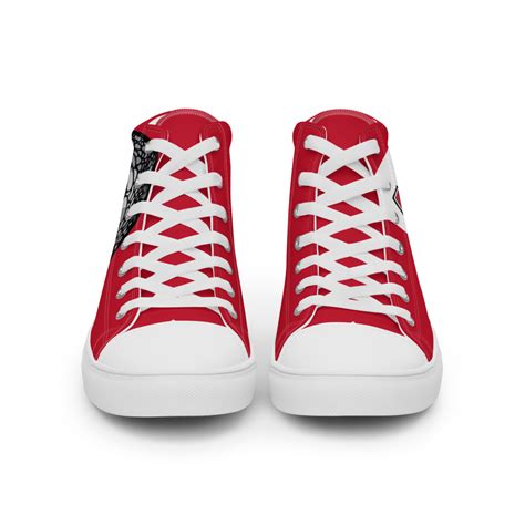 Mens High Top Canvas Shoes Ball Pythons