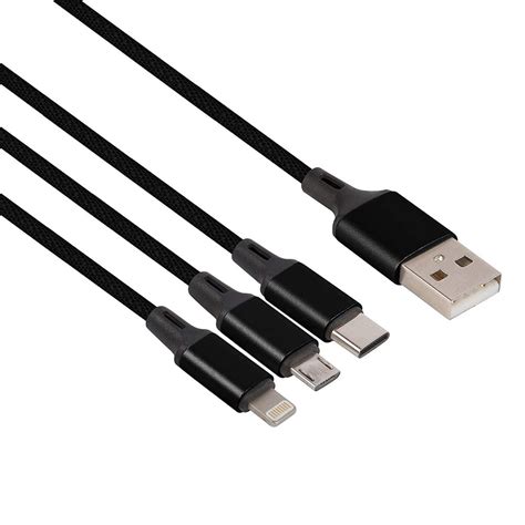 3 In 1 Usb Data Charging Cables 3 1 Amp At Rs 60 Data Cables In New Delhi Id 26677118673