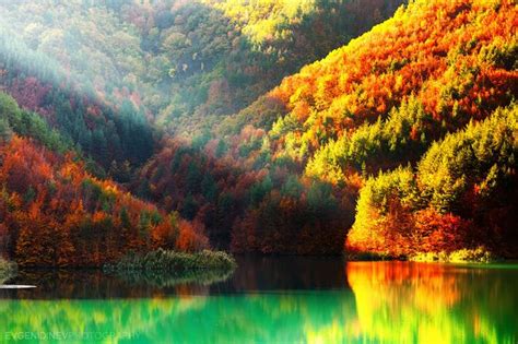 Красотата на България в снимки Autumn Lake Landscape Autumn Landscape