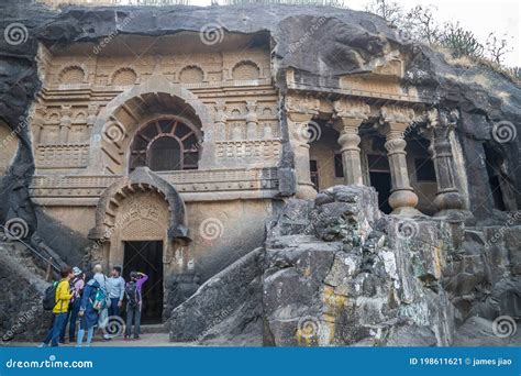 Nasik or Pandavleni Caves, a Group of 24 Caves Carved between the 1st Century BC and the 3rd ...