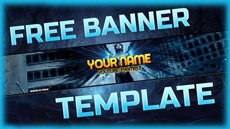 Youtube Banner Templates Photoshop