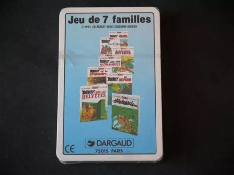 UDERZO ASTÉRIX JEU Des 7 Familles 1993 Dargaud Sous Blister EUR 10 00