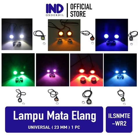 Jual Lampu Sein Sen Dll Mata Elang Eagle Eye 23 Mm 23 Mm Super Bright