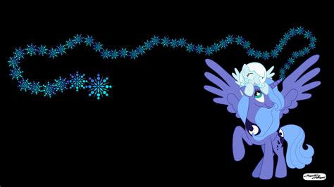 Princess Luna And Snowdrop Wallpaperbyagnessangel By Agnessangel On