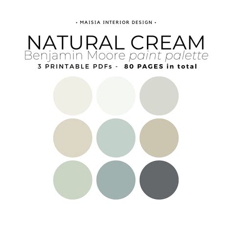 Benjamin Moore Natural Cream