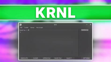 🔥krnl Exploit Free Roblox Injector Lua Level 7 Script Executor No Key