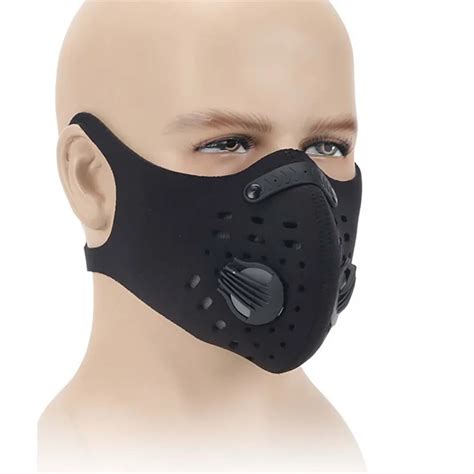 Anti Dust Cycling Mask Activated Carbon Face Masks Windproof Riding