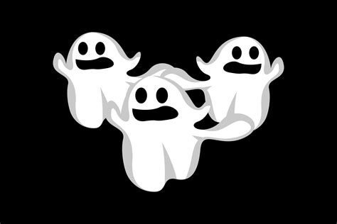 Ghost Logo, Halloween Ghost Vector Graphic by May Graphic · Creative Fabrica