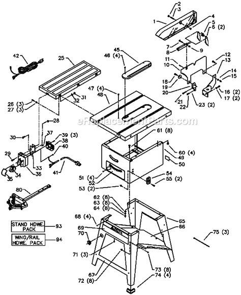 Delta 36 430 Parts List And Diagram Type 1