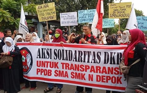 Diduga Curang Warga Depok Tuntut Transparansi PPDB 2024