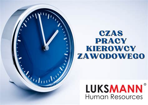 Czas Pracy Kierowcy Zawodowego