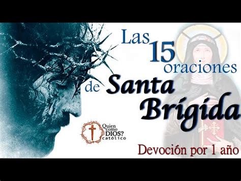 Las 15 Oraciones de SANTA BRÍGIDA Por 1 año Oraciones OFICIALES