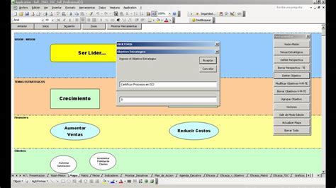 Soft Tablero De Comando Completando Ingreso De Objetivos Opcional